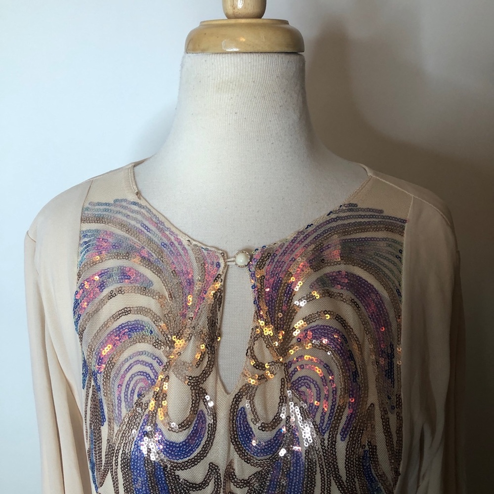 Sequin Maxi Dress NWT - Picture 11 of 14